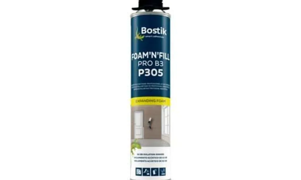 Cola e Veda - Espuma de Poliuretano - Foam´N´Fill B3 P305 Pistola 750ml Bostik