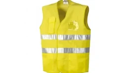 Colete Amarelo com bolso Industrial Starter 01250