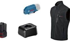 Colete c/aquecimento L 12V 2.0Ah Bosch GHV 12+18V XV