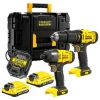Combo Kit 18V V20 SFMCD711 + SFMCF800 Stanley SFMCK465D2T-QW
