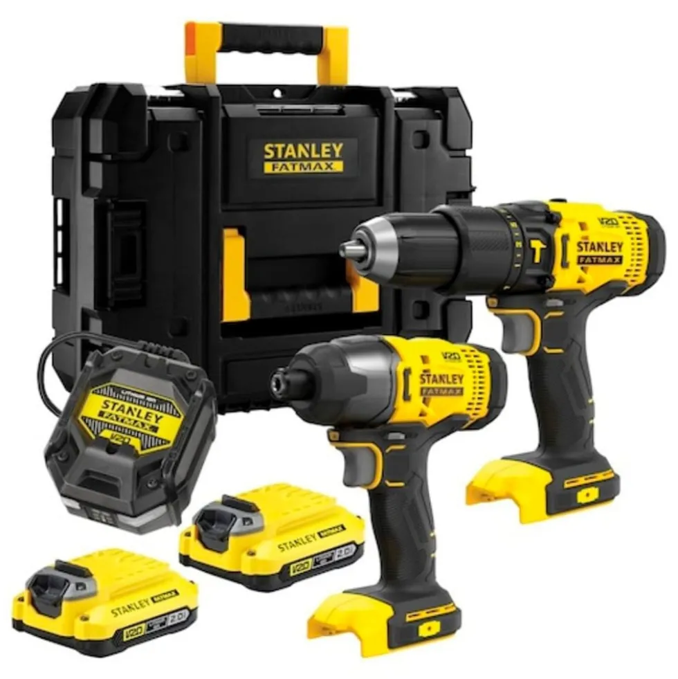 Combo Kit 18V V20 SFMCD711 + SFMCF800 Stanley SFMCK465D2T-QW