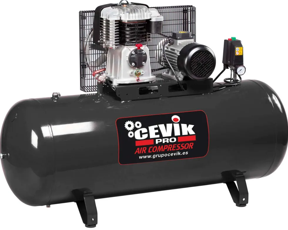 Compressor correia 270l 5.5hp 400v Cevik pro ca-pro300-5.5tf