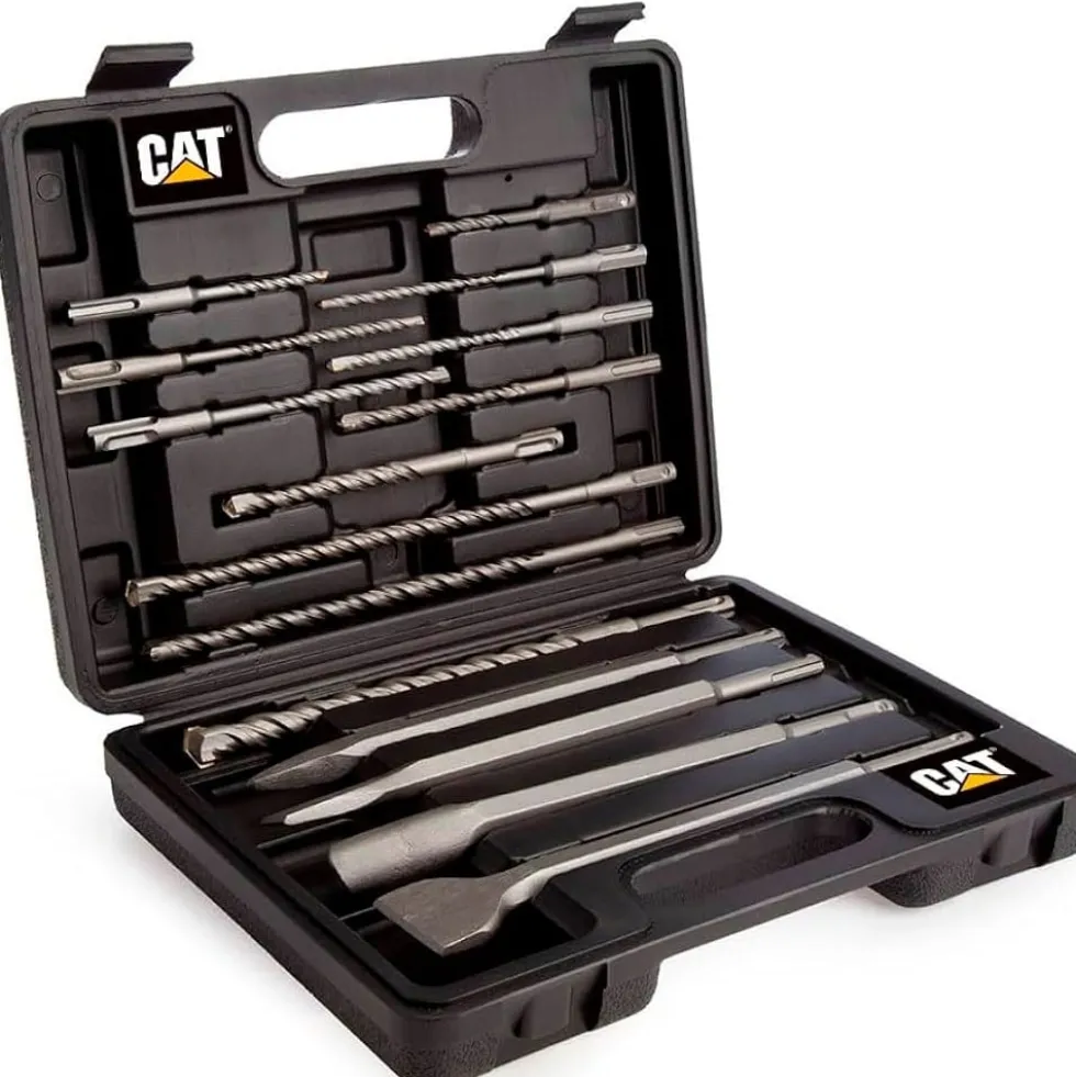 Conjunto Brocas e Cinzéis SDS Plus 17Pcs Cat DA03902