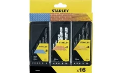 Conjunto 16 Brocas Metal/Pedra/Madeira Stanley STA56045-QZ