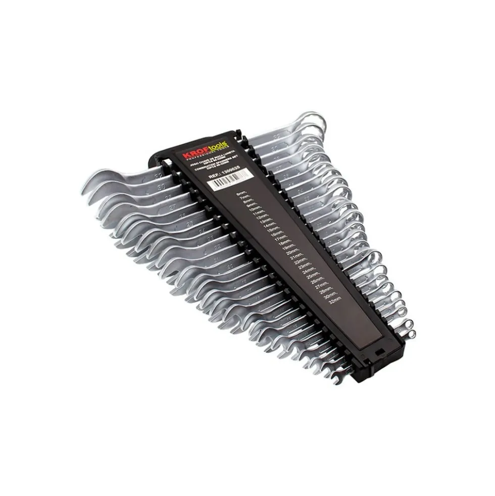 Conjunto 25 Chaves Boca‑Luneta Kroftools 1300025
