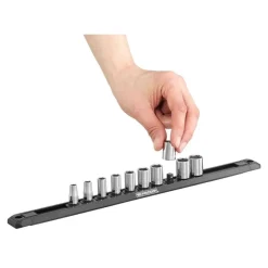 Conjunto 10 Chaves de Caixa OGVGRIP 1/4" 6 Faces Régua Facom R.40EGRPPB