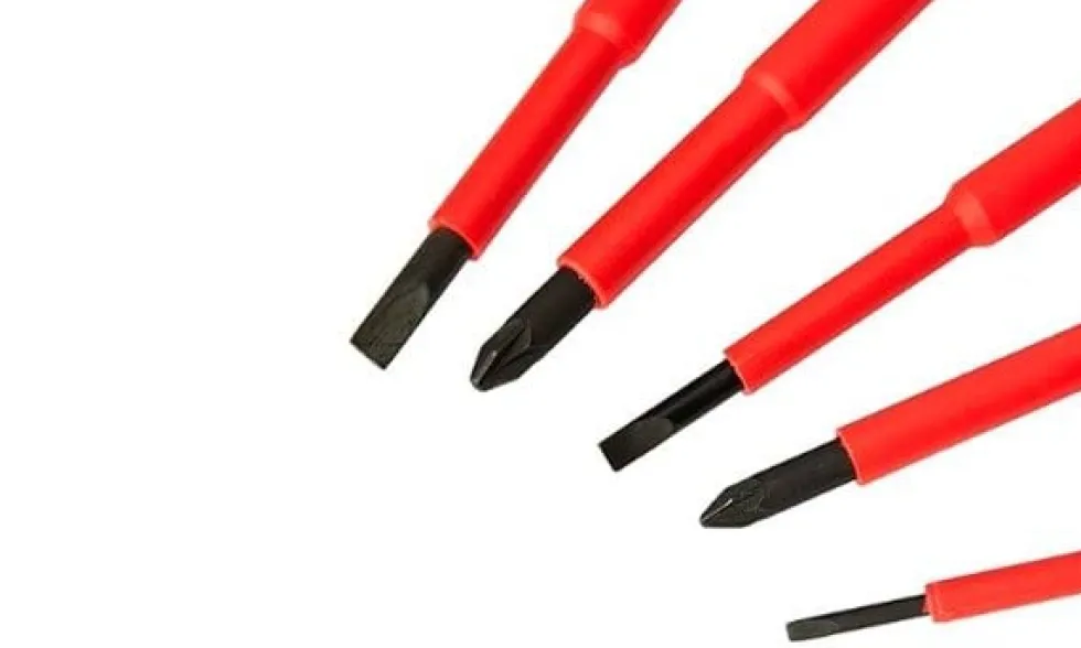 Conjunto Chaves de Fenda Eletricista Isolado 1000v