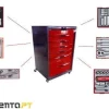 Conjunto Completo de 524 Ferramentas Teng Tools TCW-IQ524