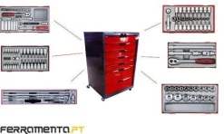 Conjunto Completo de 524 Ferramentas Teng Tools TCW-IQ524