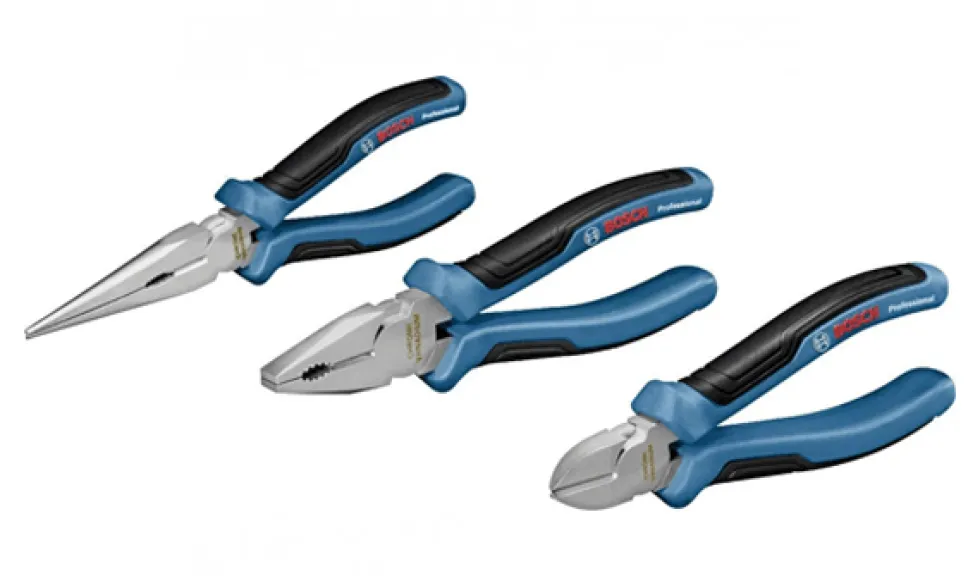 Conjunto de 3 Alicates Bosch 1600A016BG