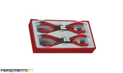 Conjunto de alicates de freios 4 pcs Teng Tools TT474-5