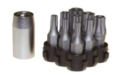 Conjunto de Bits e Adaptador 1/4" Teng Tools M1410T5