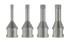 Conjunto de 4 Broca de Coroa DrySpeed 6,8,10,12mm Bosch 2607017579