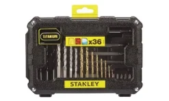 Conjunto de Brocas e Bits 36Pcs Stanley STA7222-XJ