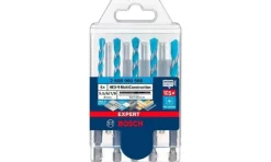 Conjunto de 5 Brocas HEX-9 MultiConstruction 5,5 - 8 mm Bosch