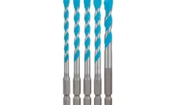 Conjunto de 5 Brocas HEX-9 MultiConstruction 5,5 - 8 mm Bosch