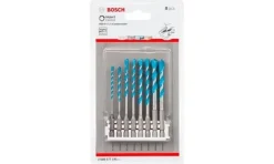 Conjunto de 8 Brocas HEX-9 MultiConstruction 3 - 8 mm Bosch