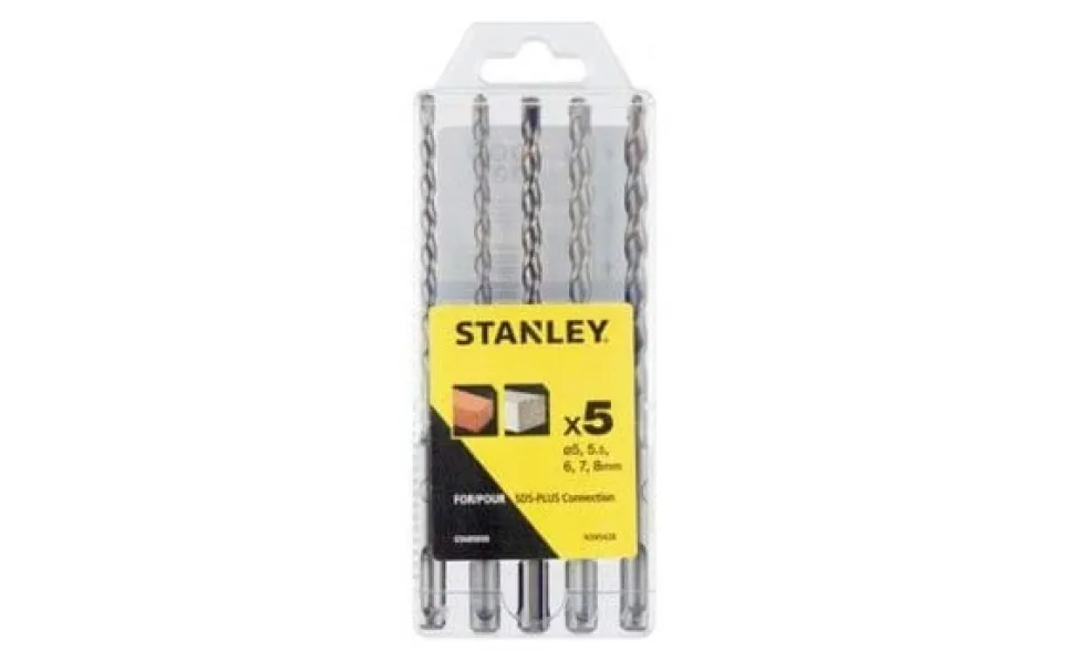 Conjunto de Brocas SDS-PLUS 5-8mm Stanley STA85050-XJ