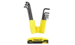 Conjunto de Chaves Allen Hexagonais - 10 Pcs Stanley 0-89-904