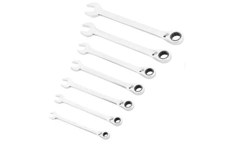 Conjunto de Chaves Combinadas c/ Roquete - 7 Pcs Stanley FMMT82848-0