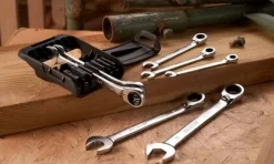 Conjunto de Chaves Combinadas c/ Roquete - 7 Pcs Stanley FMMT82848-0