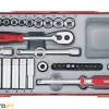 Conjunto de chaves de caixa 1/4'' Teng Tools TT1435