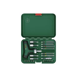 Conjunto de 22 Chaves de Fenda com catraca em formato de T Bosch 1600A02Z9T