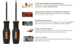 Conjunto de 2 chaves de fenda FULLFIT de Demolição Dewalt DWHT65100-0