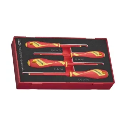 Conjunto de chaves de fenda isoladas Teng Tools Teamdv04N