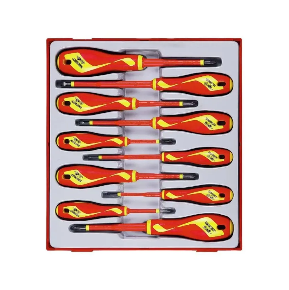 Conjunto de Chaves Isoladas 1000V Teng Tools TTDV-910-N