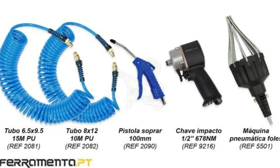 Conjunto de Ferramentas Pneumáticas Kroftools K001-19
