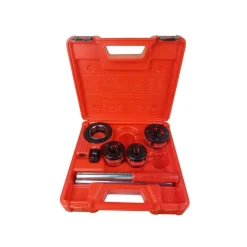 Conjunto de Grampos para Rosqueamento Com 3 Cabeças de Rosca Rothenberger 070780X