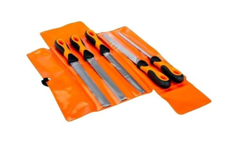 Conjunto de 5 Limas P/Mecânica 200mm Bahco1-477-08-2-2