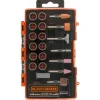 Conjunto de 42 Peças Multi-Ferramenta Oscilante Black & Decker A7236-XJ