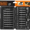Conjunto de 38 Peças para Aparafusar com Adaptador Magnético Black&Decker A7202-XJ