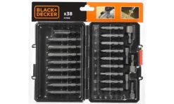 Conjunto de 38 Peças para Aparafusar com Adaptador Magnético Black&Decker A7202-XJ