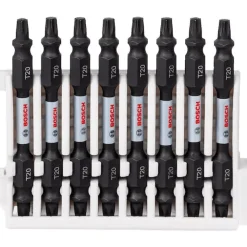 Conjunto de Pontas Duplas T30 65mm 8UN Bosch 2608522341