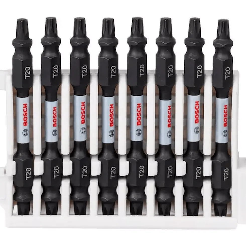 Conjunto de Pontas Duplas T30 65mm 8UN Bosch 2608522341