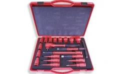Conjunto de Roquete 1/2" + Chaves VDE 1000V Haupa 220404