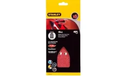 Conjunto Folhas de Lixa Grão 40 Stanley STA31432-XJ
