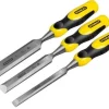 Conjunto Formões Fio Biselado - 3 Pcs Stanley 2-16-883