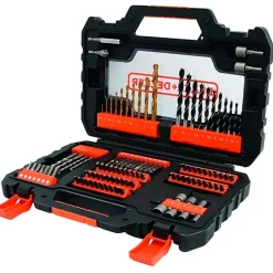 Conjunto 104 Pcs P/ Furar e Aparafusar Black Decker A7230-XJ