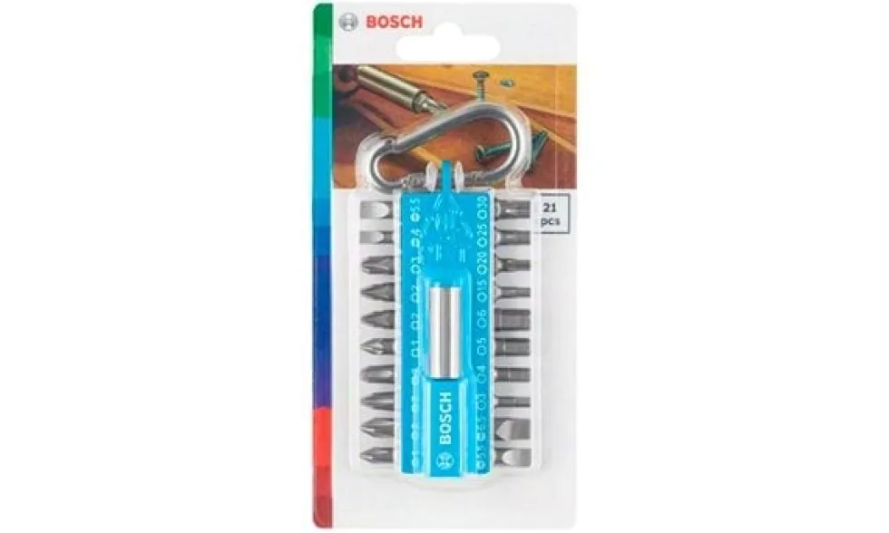 Conjunto Pontas de Aparafusar (Verdel) 21Pcs Bosch 2607002823