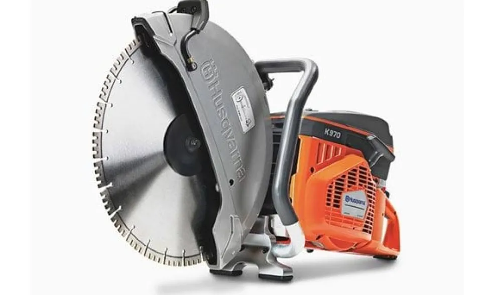 Cortadora a Gasolina 2T 4.8kW 400mm Husqvarna K970 + Disco TACTI-CUT S50