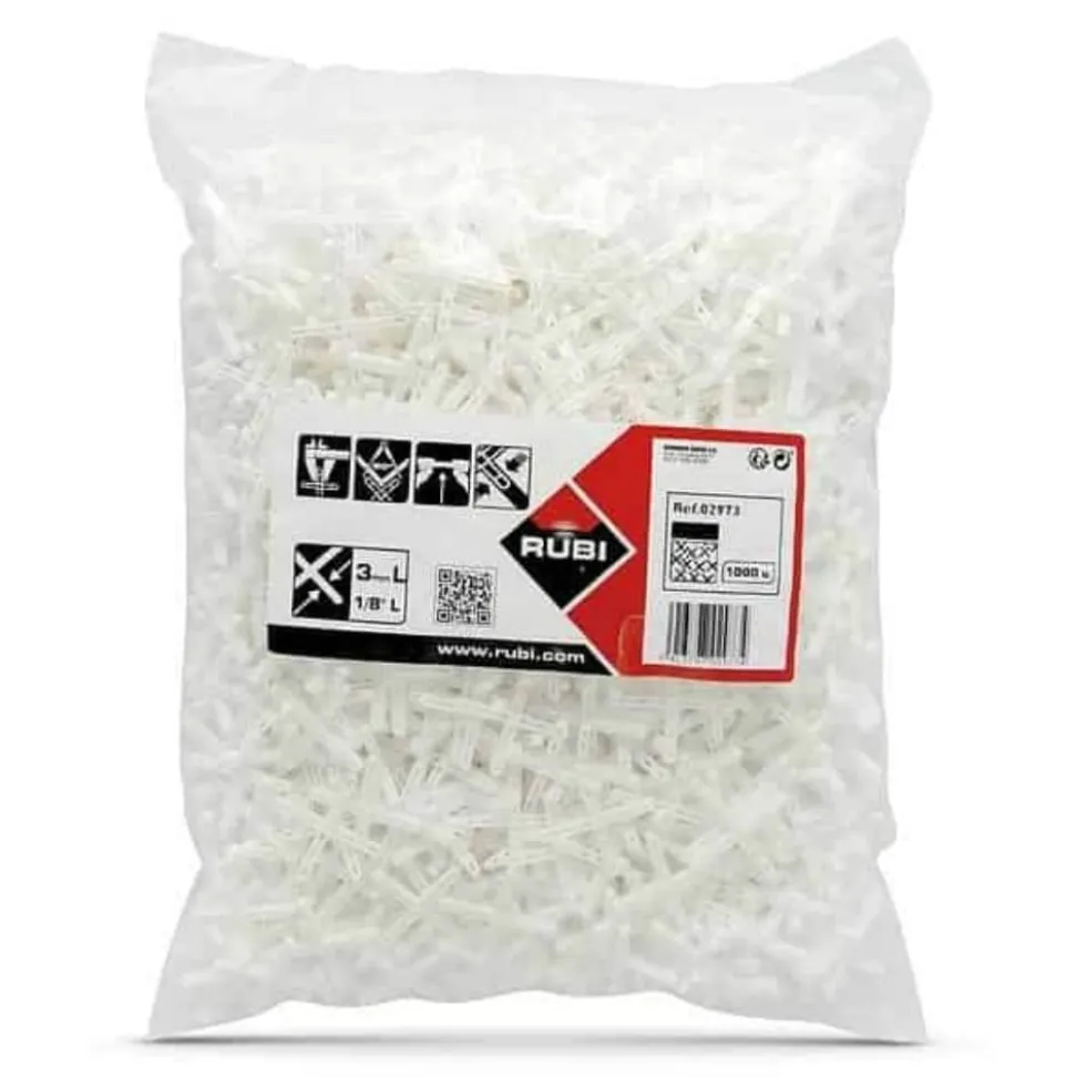 Cruzetas p/ Juntas 3 mm L 1000 un. Rubi 2973