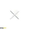 Cruzetas p/ Juntas 1mm 1000Un Rubi 2030