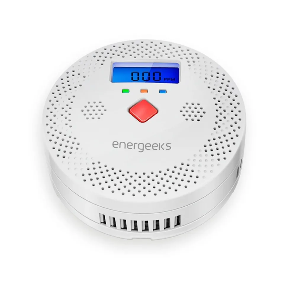 Detector de Monóxido de Carbono Wi-Fi Energeeks EG-SCOW001