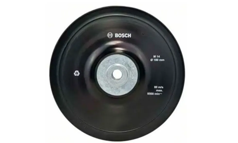 Disco de Borracha Flexível M14 180mm Bosch 2608601209