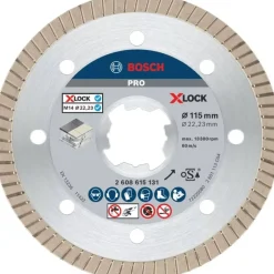 Disco de Corte Diamantado 115mm X-LOCK Bosch 2608615131