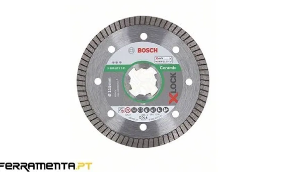 Disco de Corte Diamantado 115mm X-LOCK Bosch 2608615131